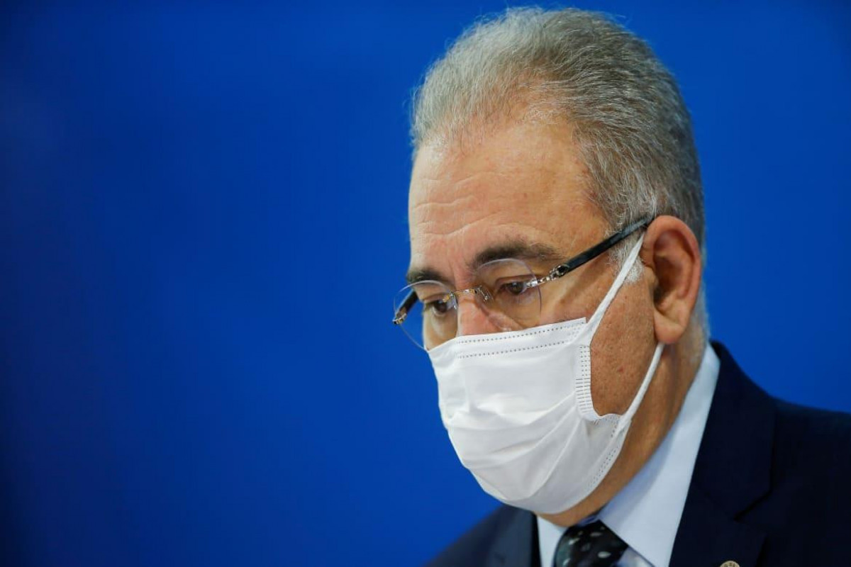 Brazilian health minister Marcelo Queiroga