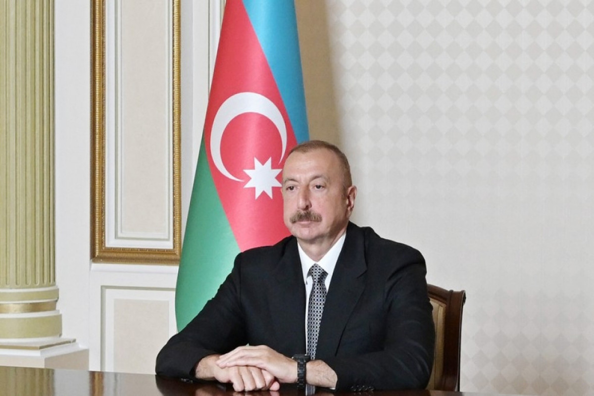 Azerbaijani President Ilham Aliyev