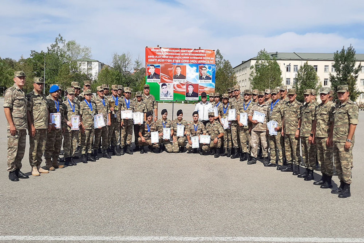 Orienteering Competition held among the servicemen ended