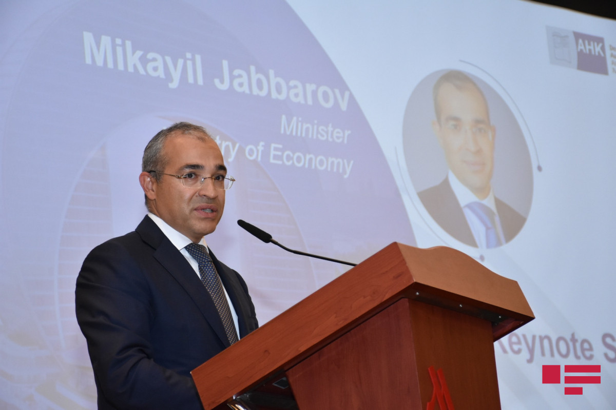 Azerbaijan's Economy Minister Mikayil Jabbarov