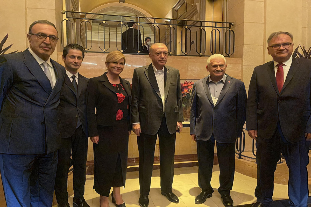 Members of Nizami Ganjavi International Center met with Erdogan
