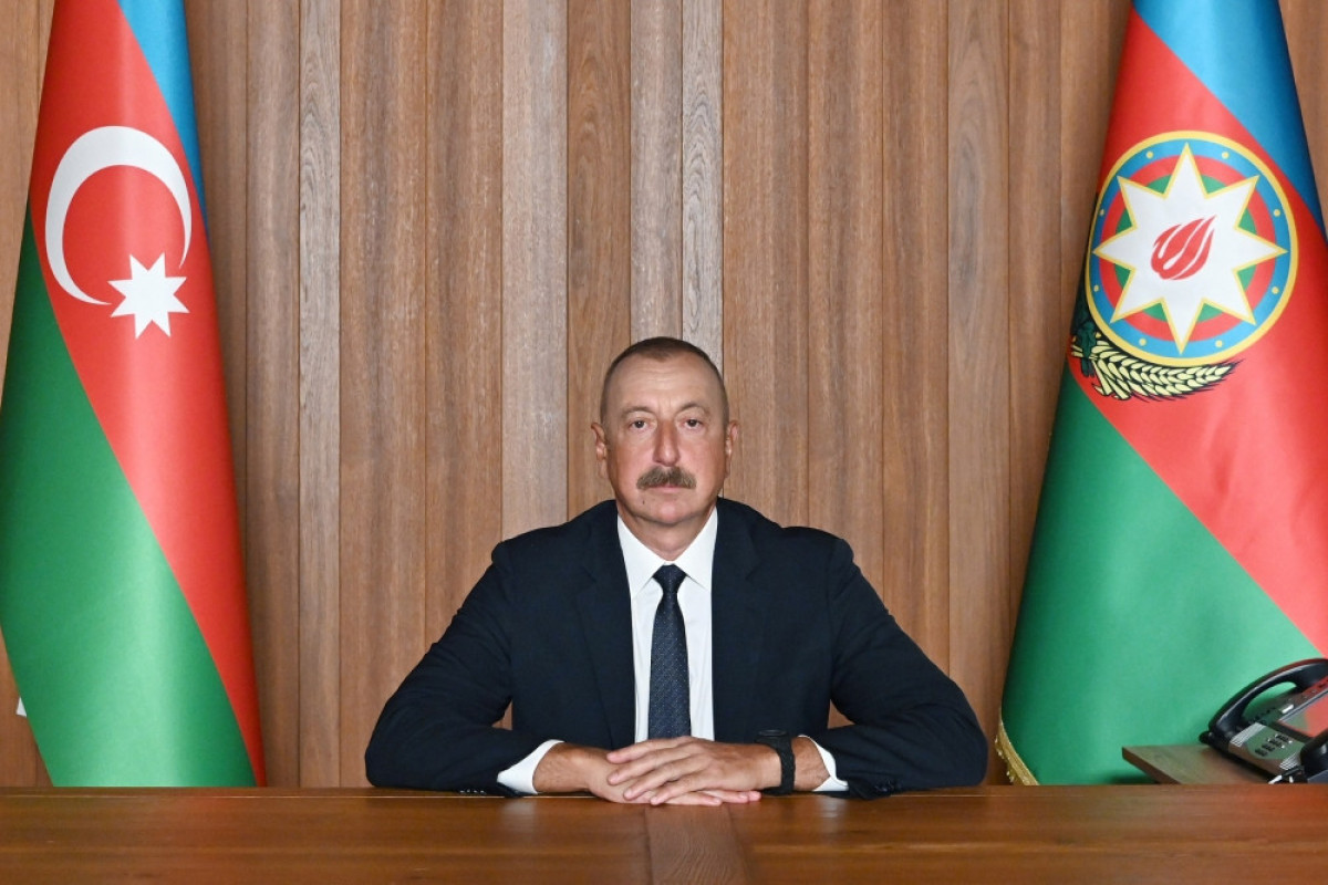 President of the Republic of Azerbaijan Ilham Aliyev