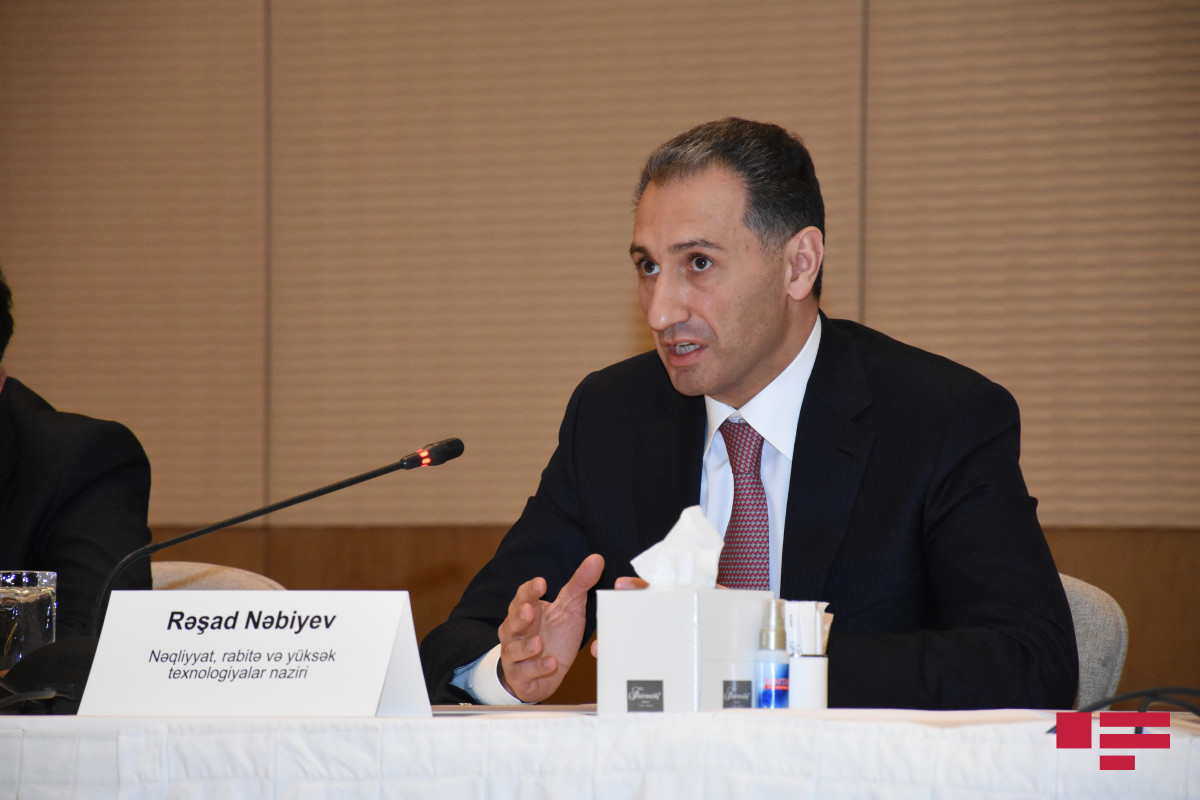 Minister of Transport, Communications, and High Technologies Rashad Nabiyev