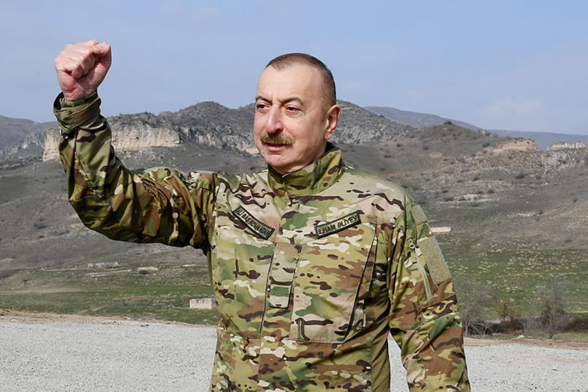 Azerbaijani President Ilham Aliyev