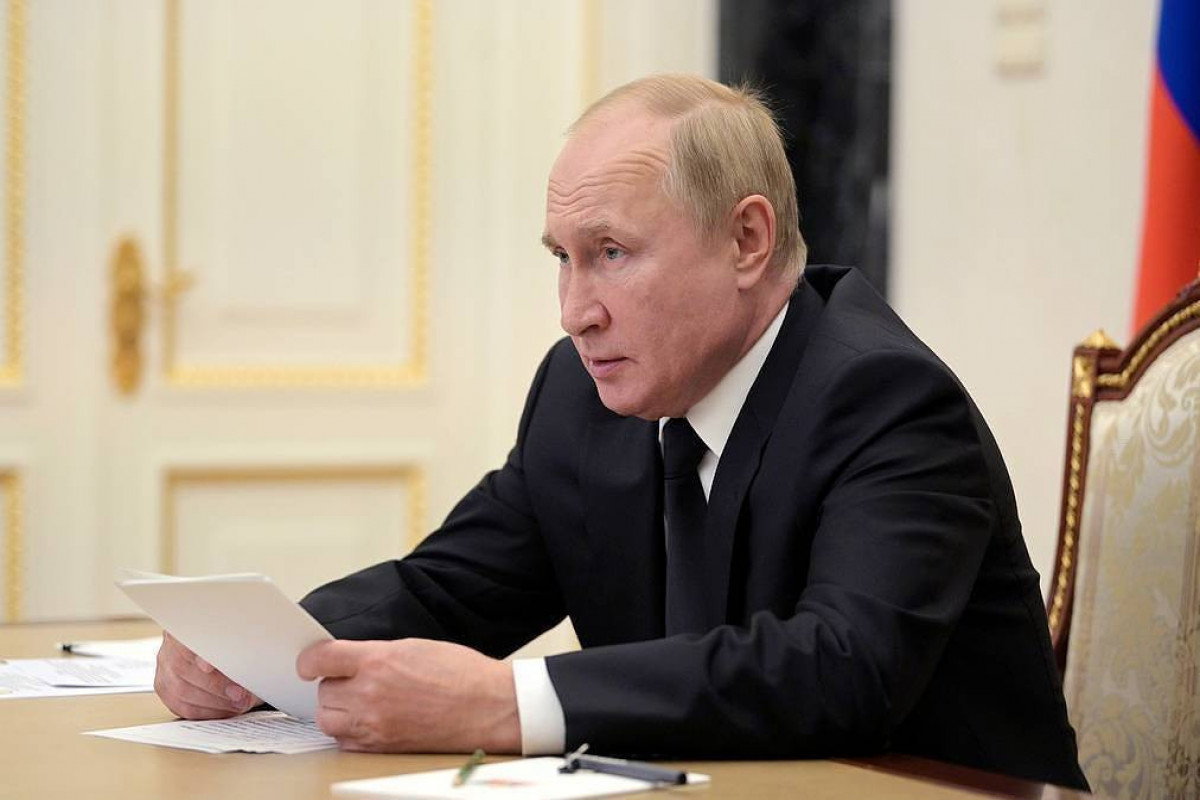 Russian President Vladimir Putin