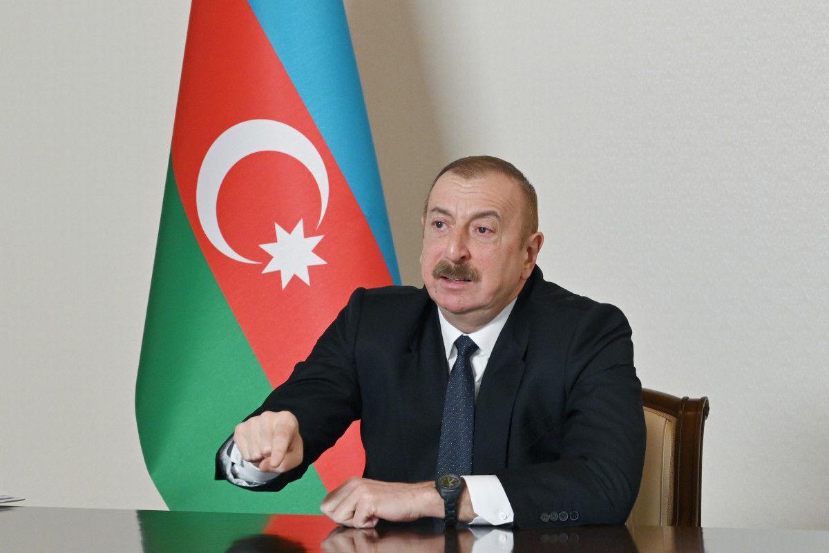 Azerbaijani President Ilham Aliyev