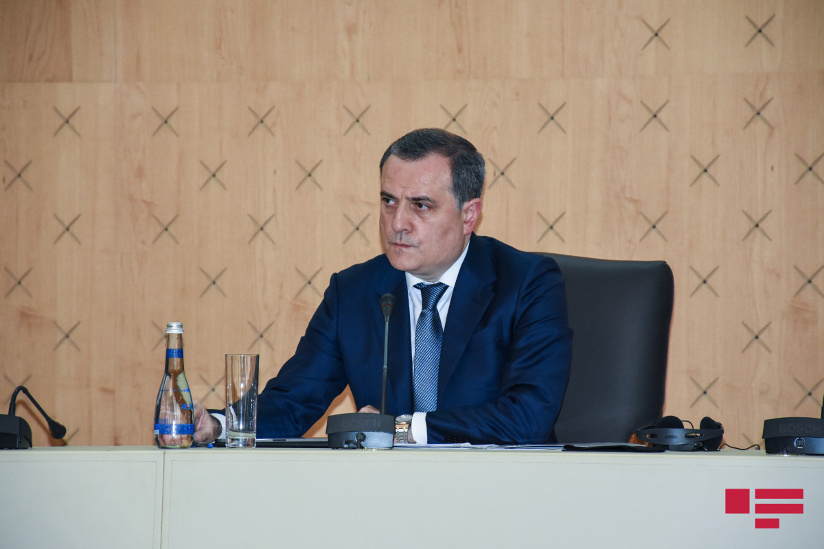 Azerbaijani Foreign Minister Jeyhun Bayramov