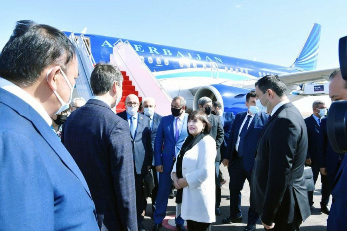 Sahiba Gafarova, Visit to Kazakhstan