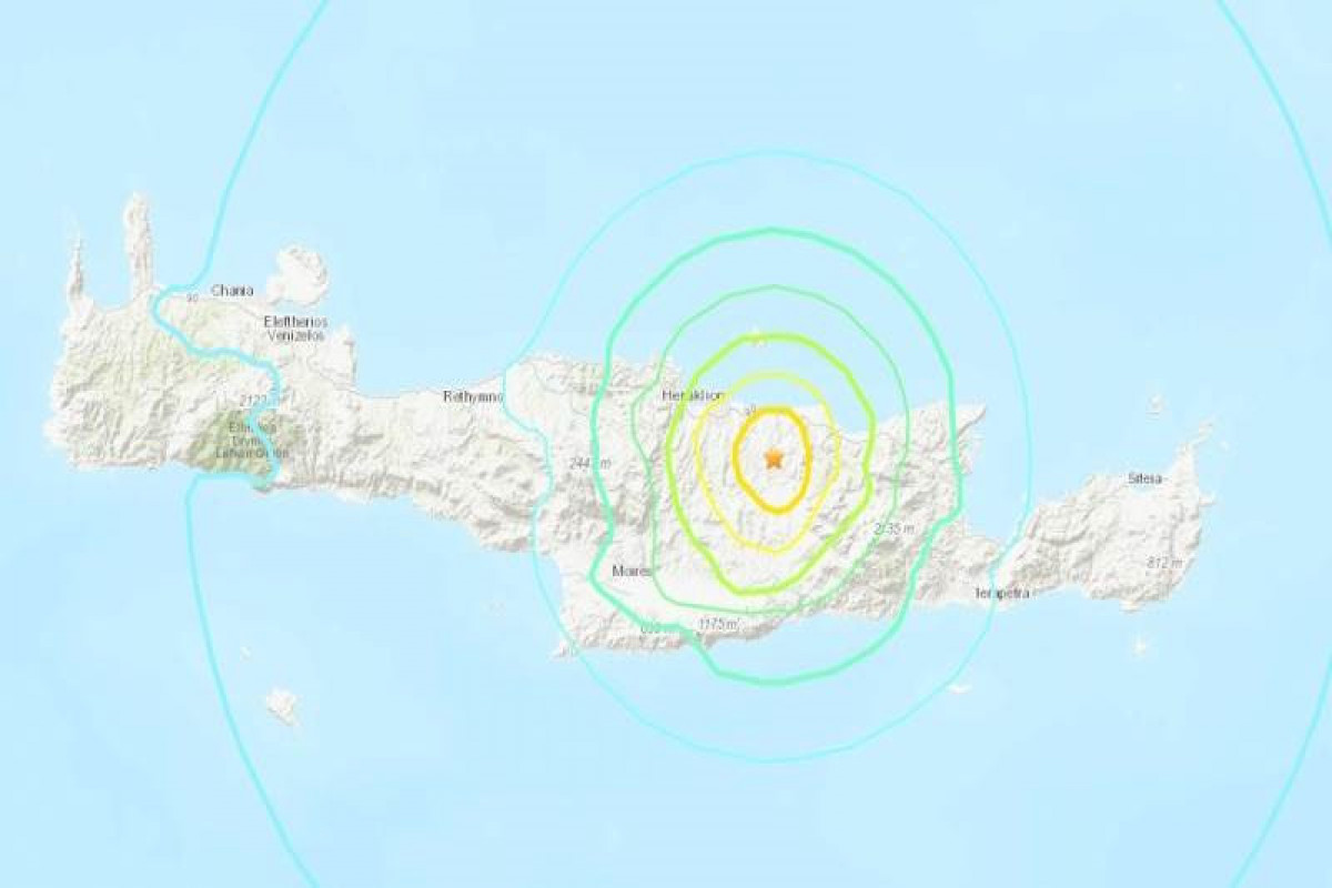 6.1-magnitude earthquake recorded in Crete