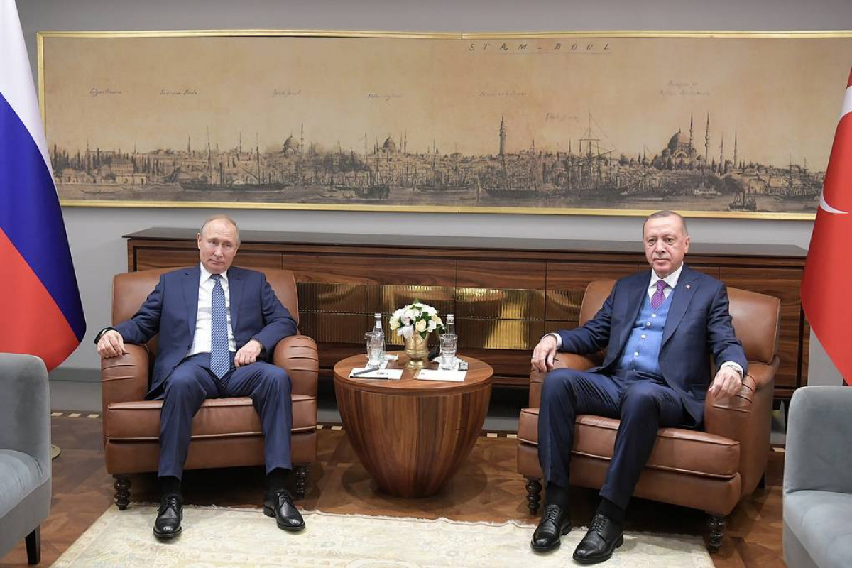 Russian President Vladimir Putin and Turkish President Recep Tayyip Erdogan