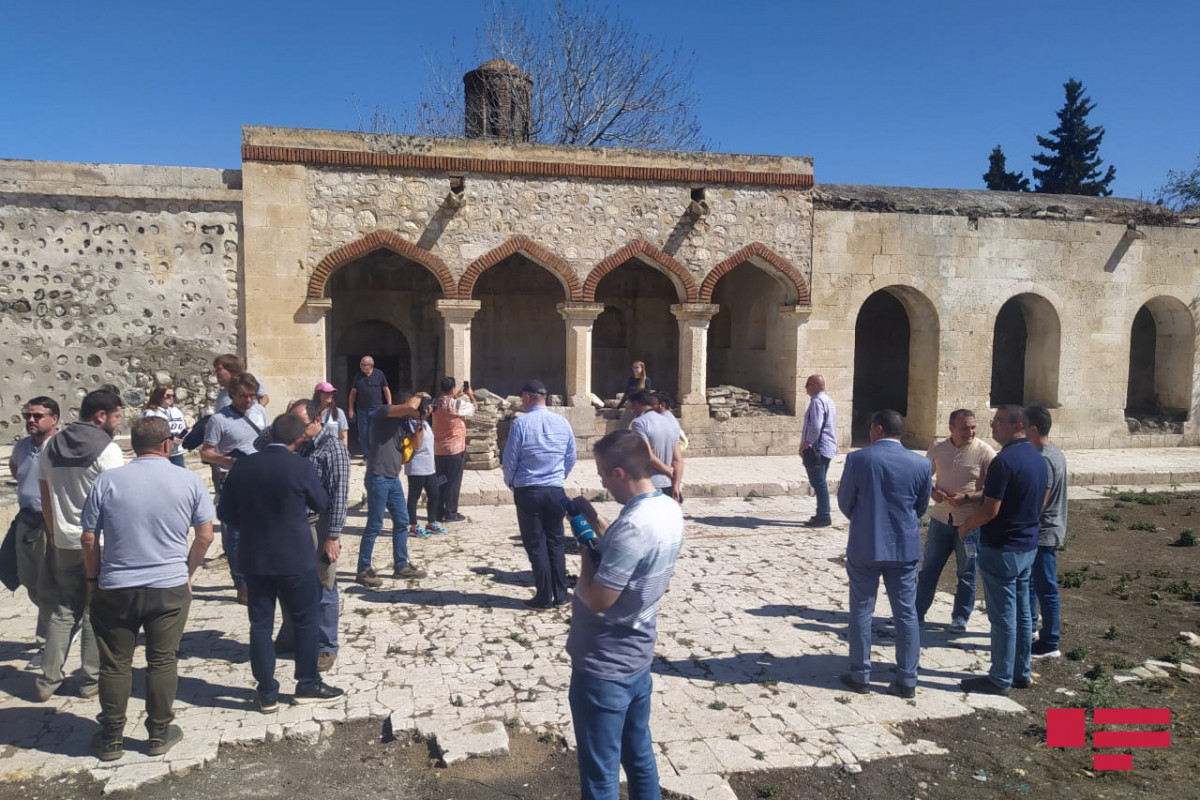 International travelers visited Aghdam