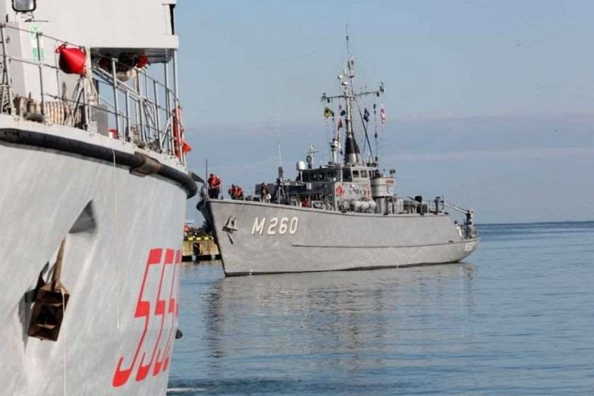 NATO ships arrive in Georgian territorial waters-PHOTO 