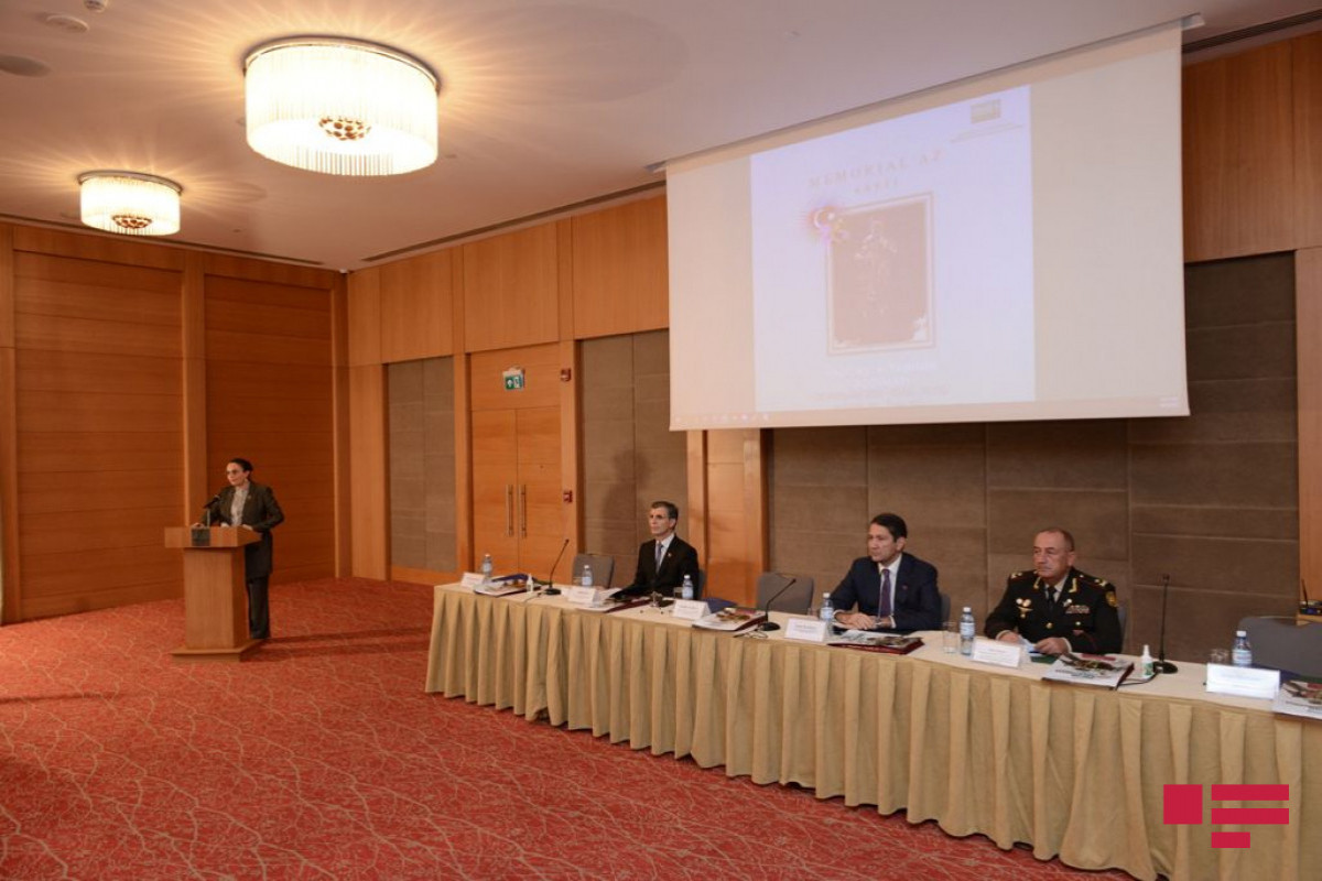 Presentation of memorial.az website, "Book of Memory" about martyrs held 