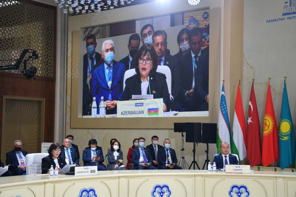 Chair of the Milli Majlis Sahiba Gafarova