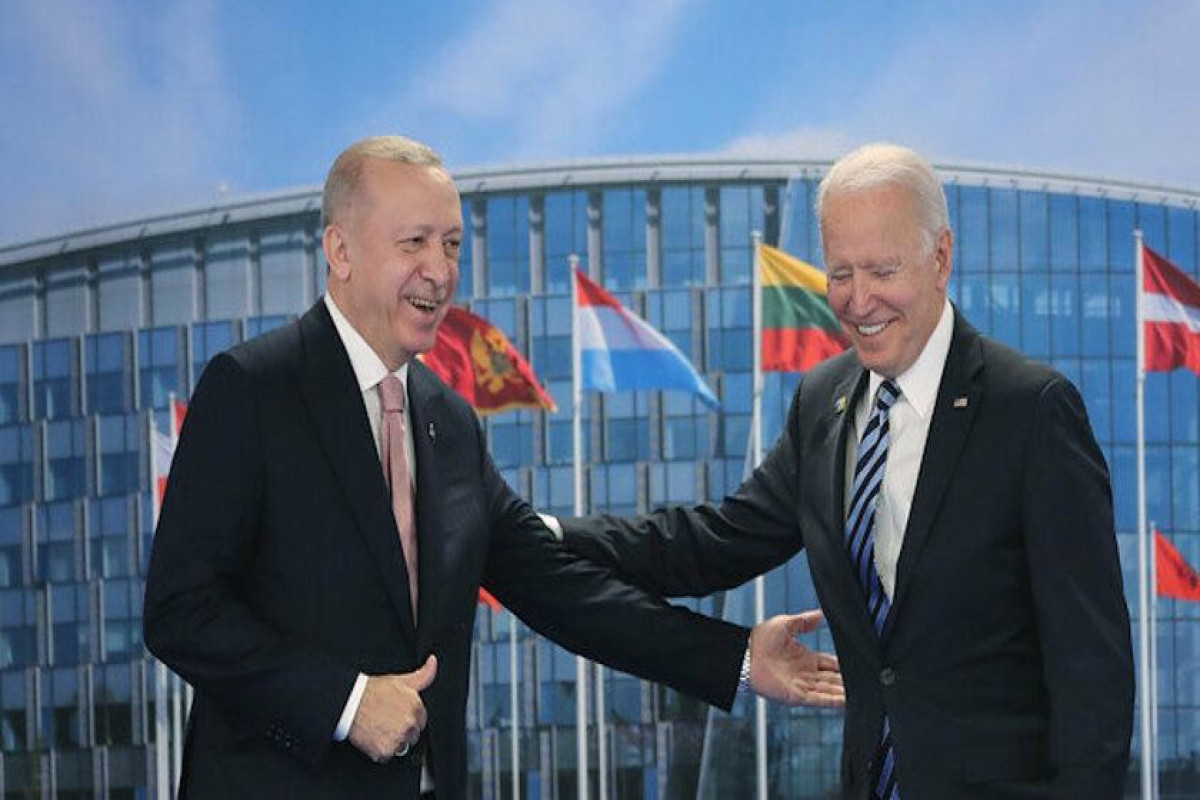 Turkish President RecepTayyip Erdogan, U.S. President Joe Biden