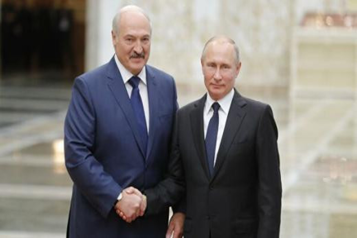 Alexander Lukashenko, President of Belarus and Vladimir Putin