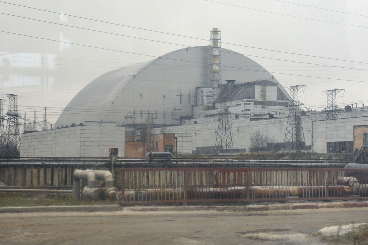 Ukrainian flag raised over Chernobyl, nuclear operator says