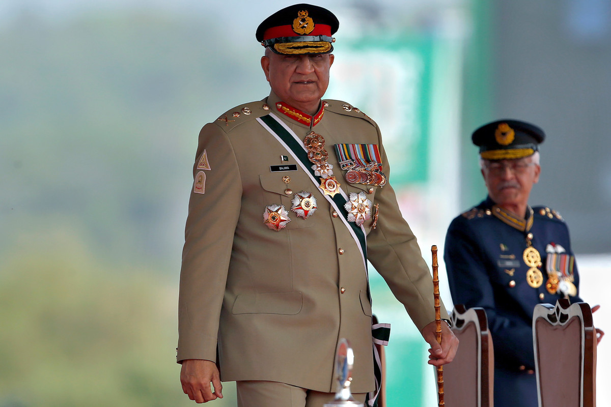 Pakistan's Chief of Army Staff, Qamar Javed Bajwa