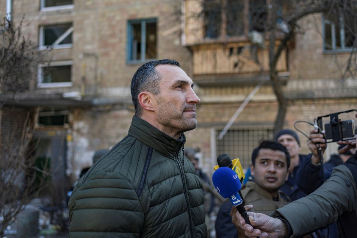 Wladimir Klitschko, a Ukrainian former boxing champion