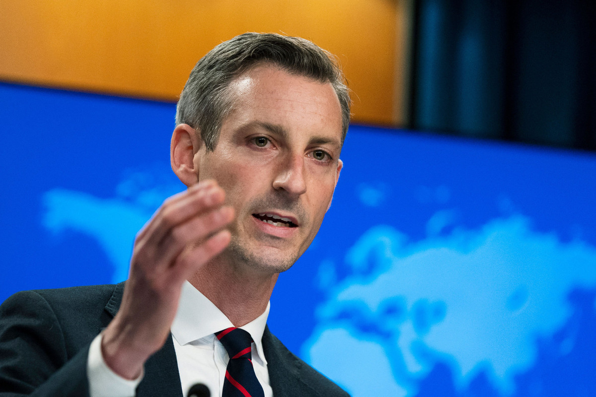 State Department spokesperson Ned Price