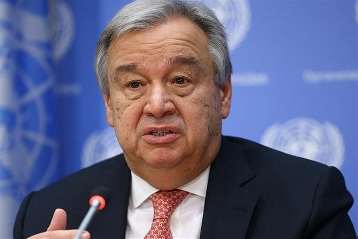 António Guterres, UN secretary genera