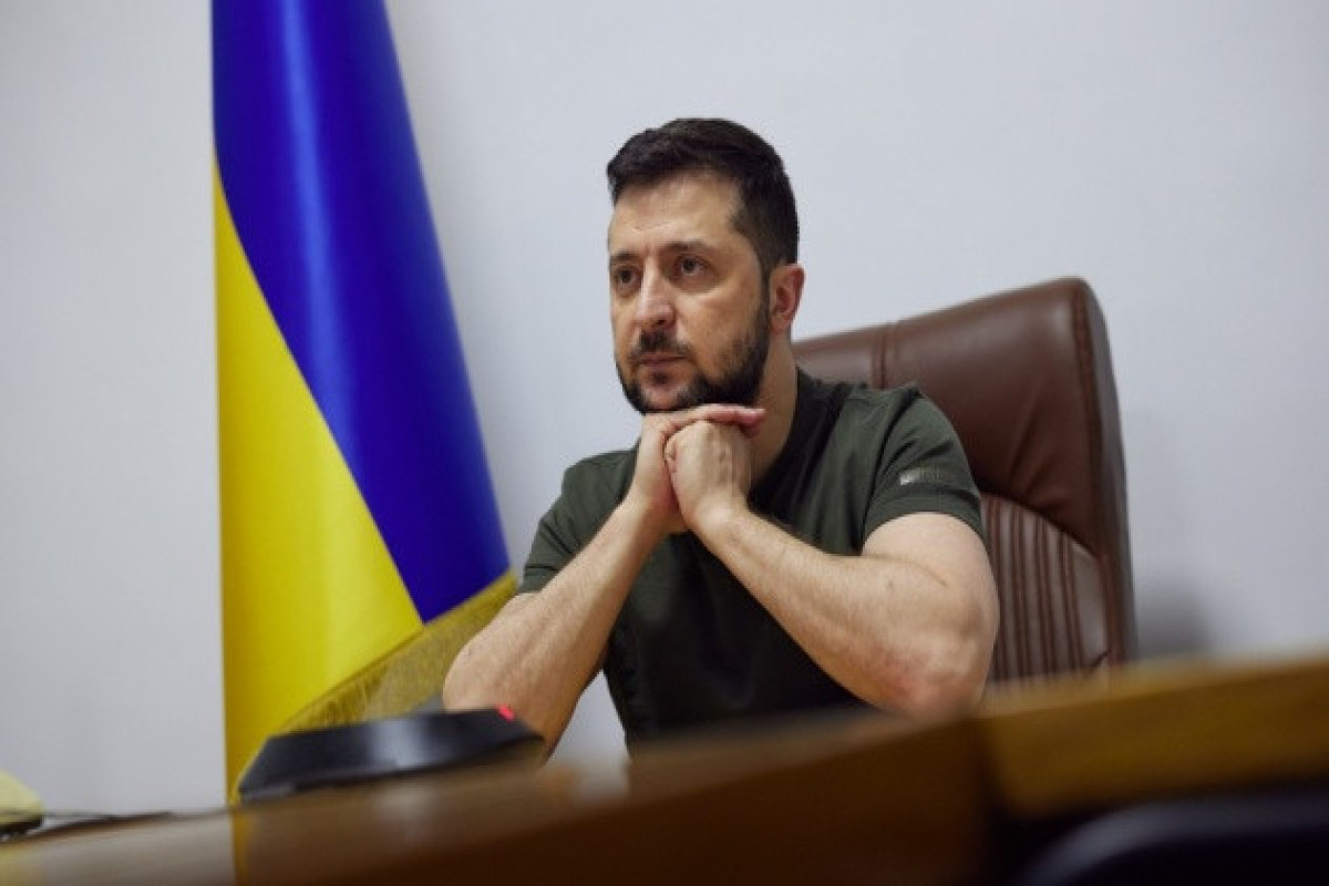 Ukrainian President Volodymyr Zelensky