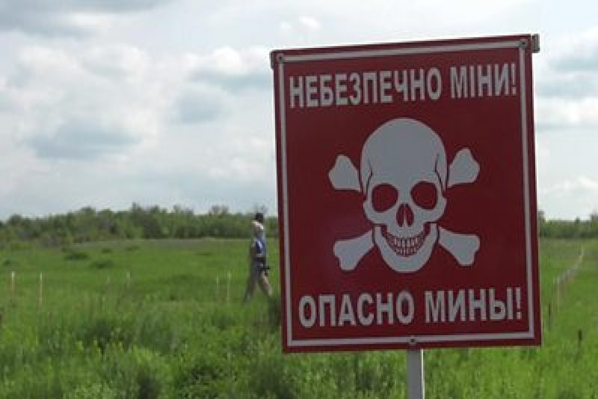Ukrainian MFA announces area of mined territories in country