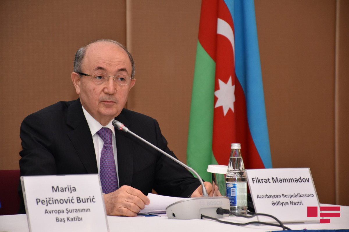 Fikrat Mammadov, Azerbaijan's Minister of Justice