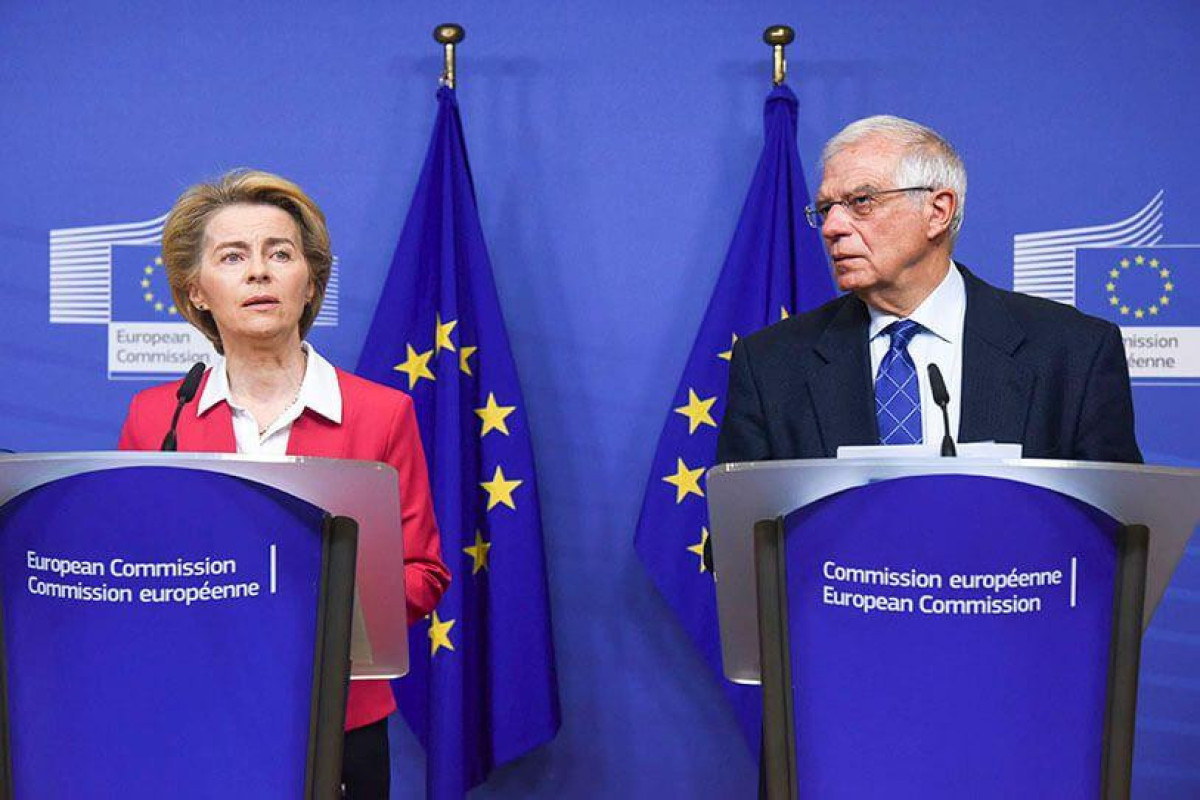 Ursula von der Leyen and Josep Borrel