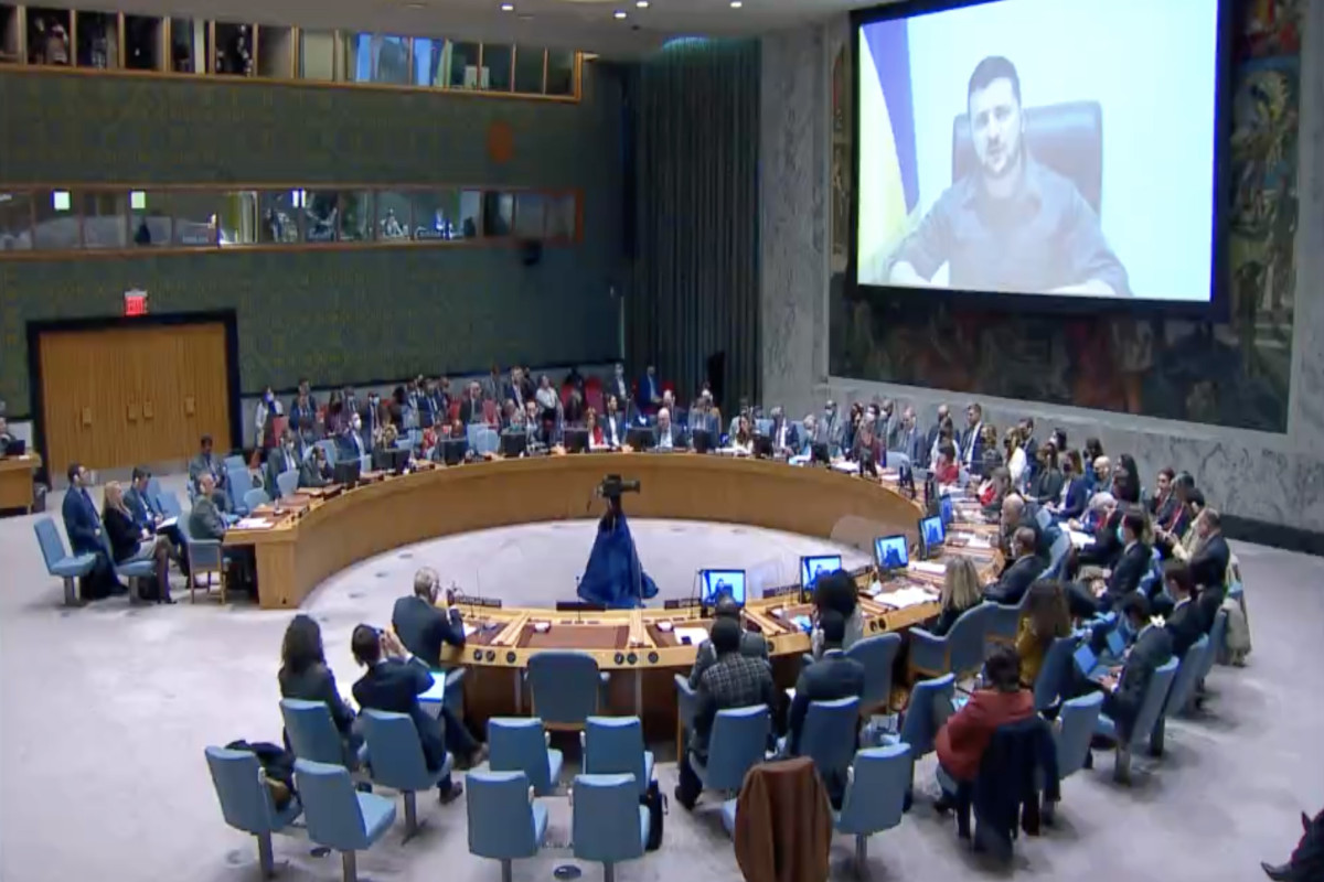 Zelensky asks UN Security Council to hold Russia accountable and provide guarantees to Ukraine