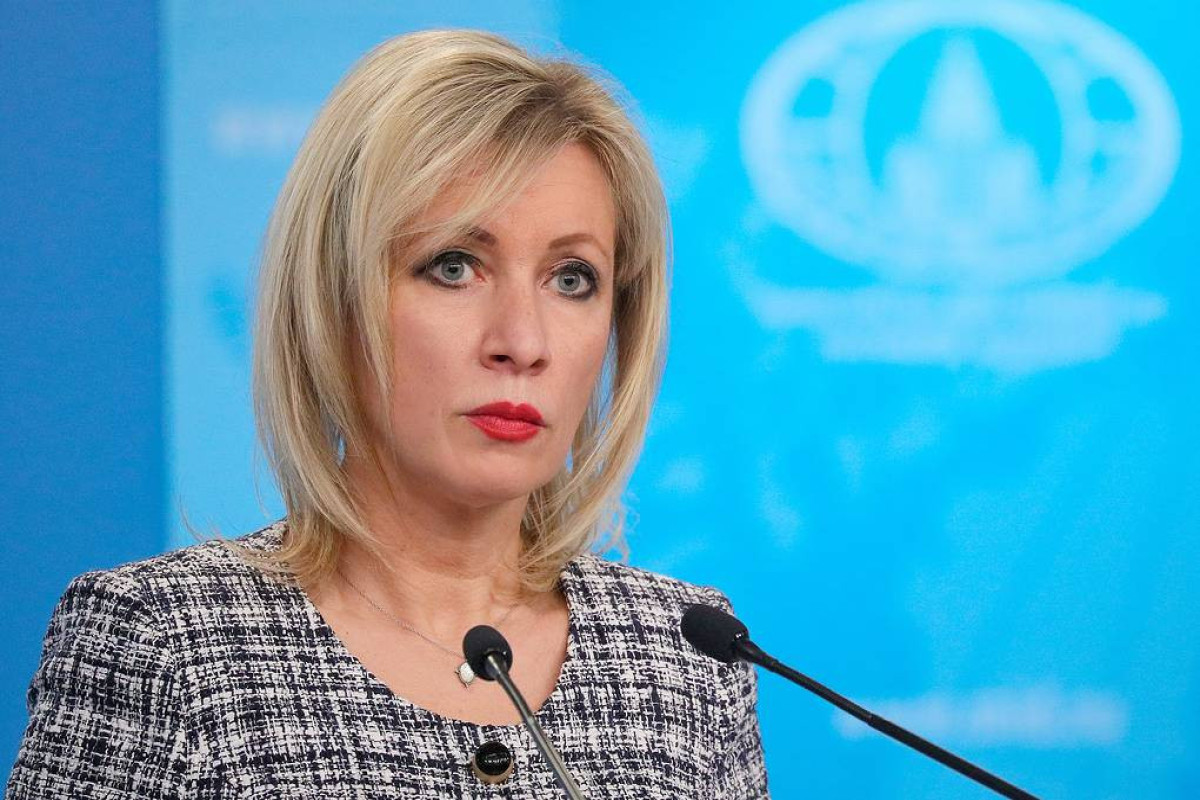 Maria Zakharova, head of the press service of Russian Ministry of Foreign Affairs
