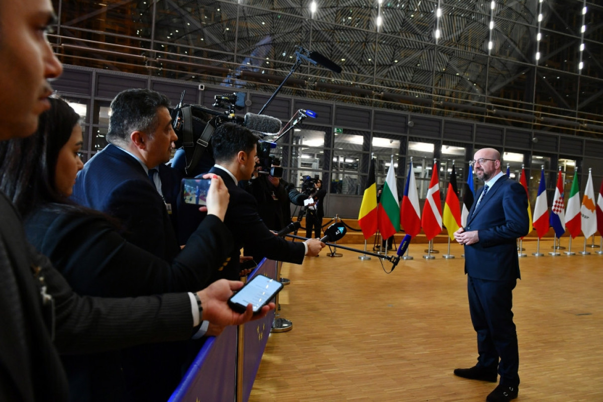 European Council President Charles Michel
