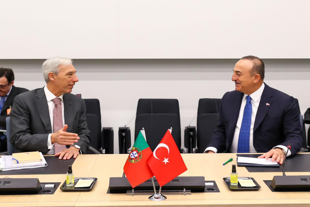 João Gomes Cravinho and Mevlut Cavusoglu