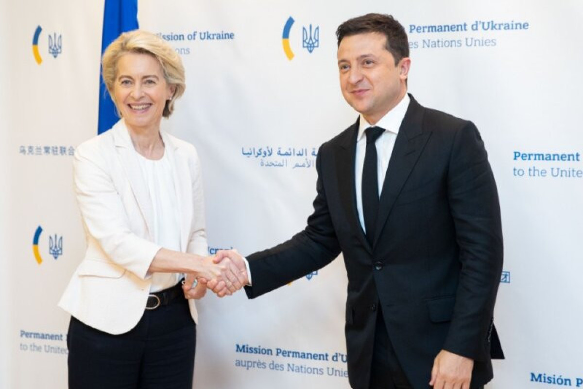 Ursula von der Leyen, Volodymyr Zelenskyy