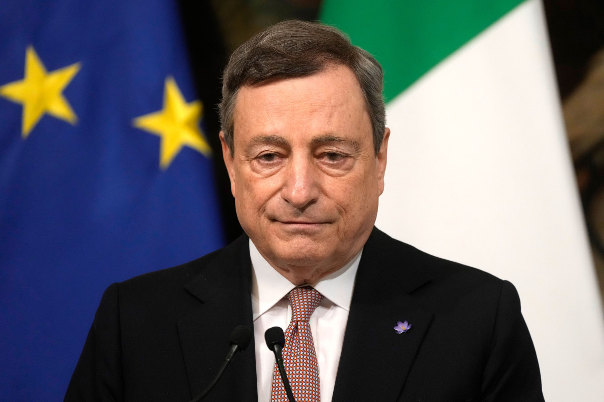 Mario Draghi, Italian Prime Minister