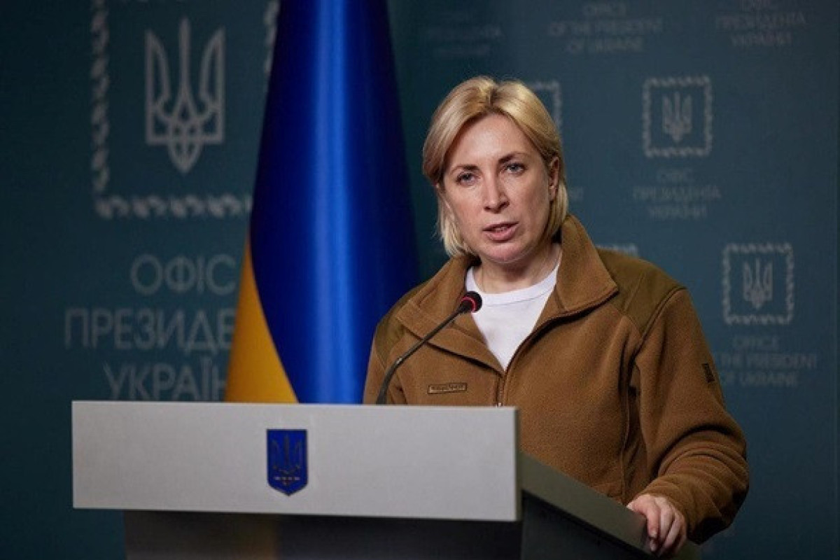 Ukrainian Deputy Prime Minister Iryna Vereshchuk