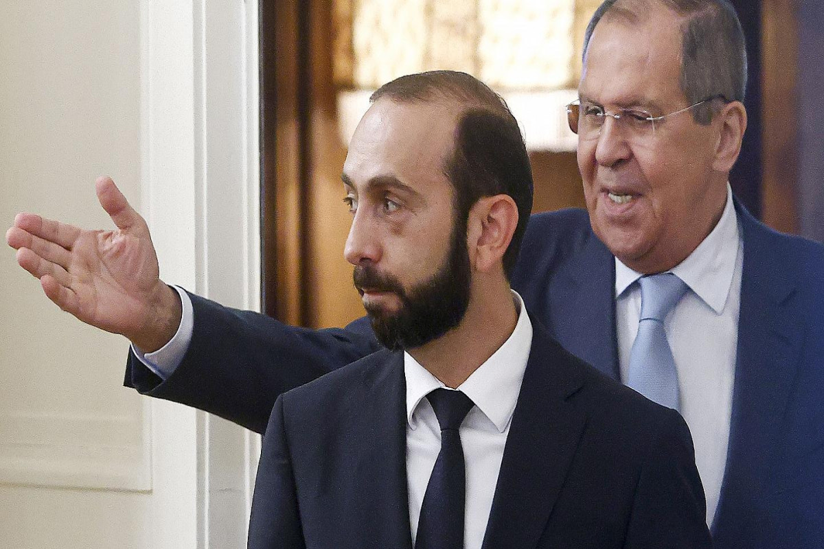 Sergey Lavrov, Foreign Minister of Russia and Ararat Mirzoyan, Foreign Minister of Armenia
