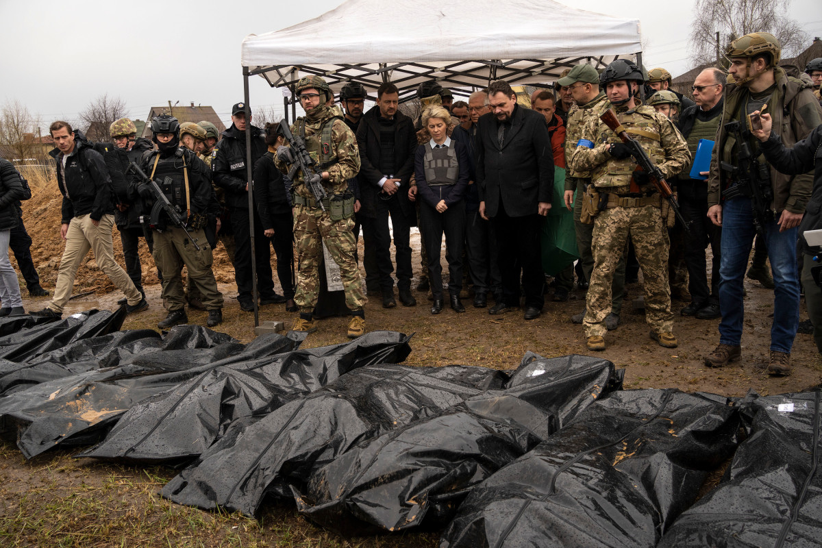 164 bodies have been found in Bucha, Ukrainian prosecutor general says