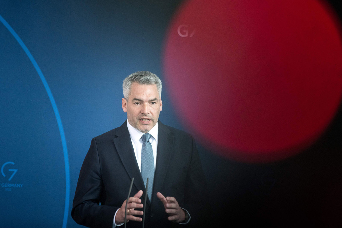 Austrian Chancellor Karl Nehammer