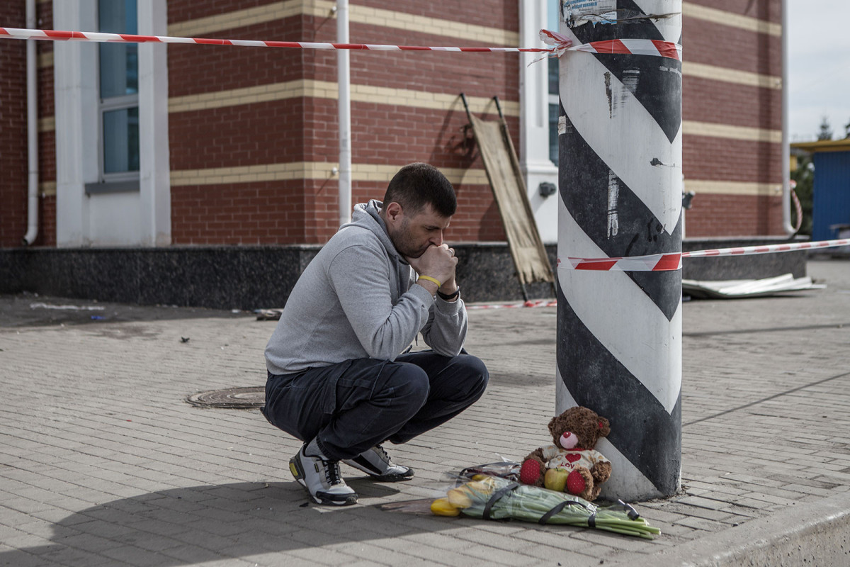 Death toll in Kramatorsk train station strike rises to 57, says Donetsk regional military administration