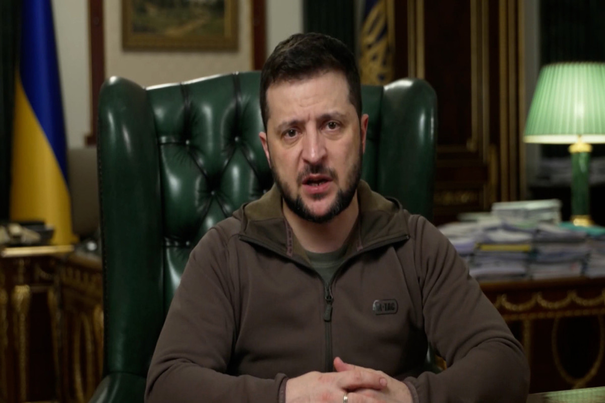 Ukraine’s President Volodymyr Zelensky