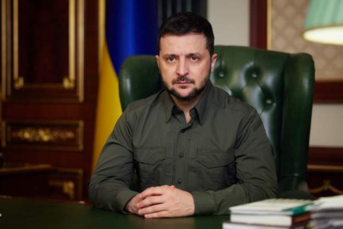 Ukraine's President, Volodymyr Zelensky