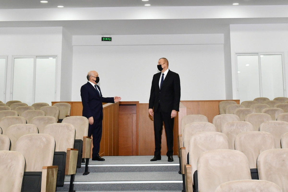 President Ilham Aliyev inaugurated new administrative building of Institute of Theology-UPDATED 