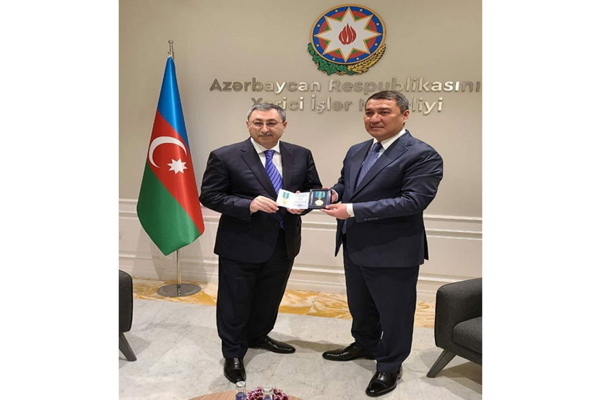 Kazakhstan President awards Azerbaijan's Deputy FM