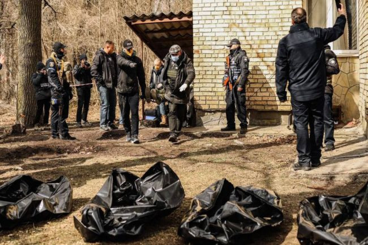 Mayor of Ukraine’s Bucha says 403 bodies found so far