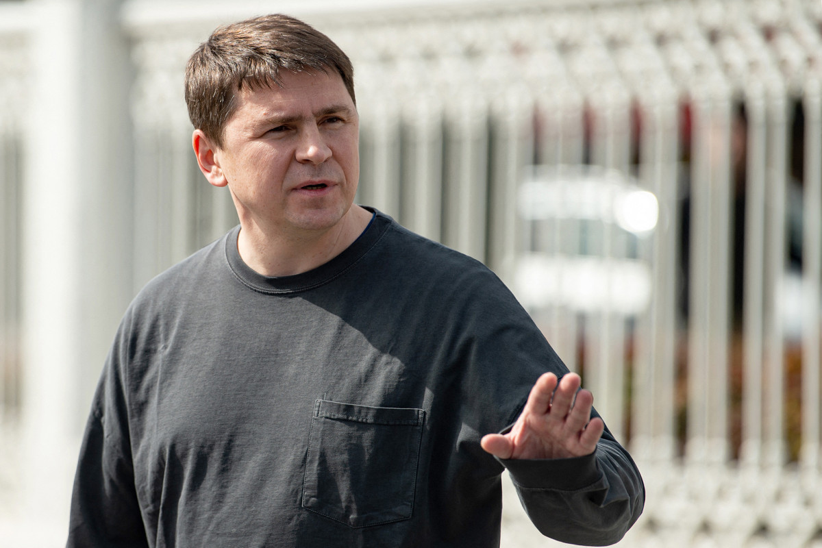 Ukrainian presidential adviser Mykhailo Podolyak