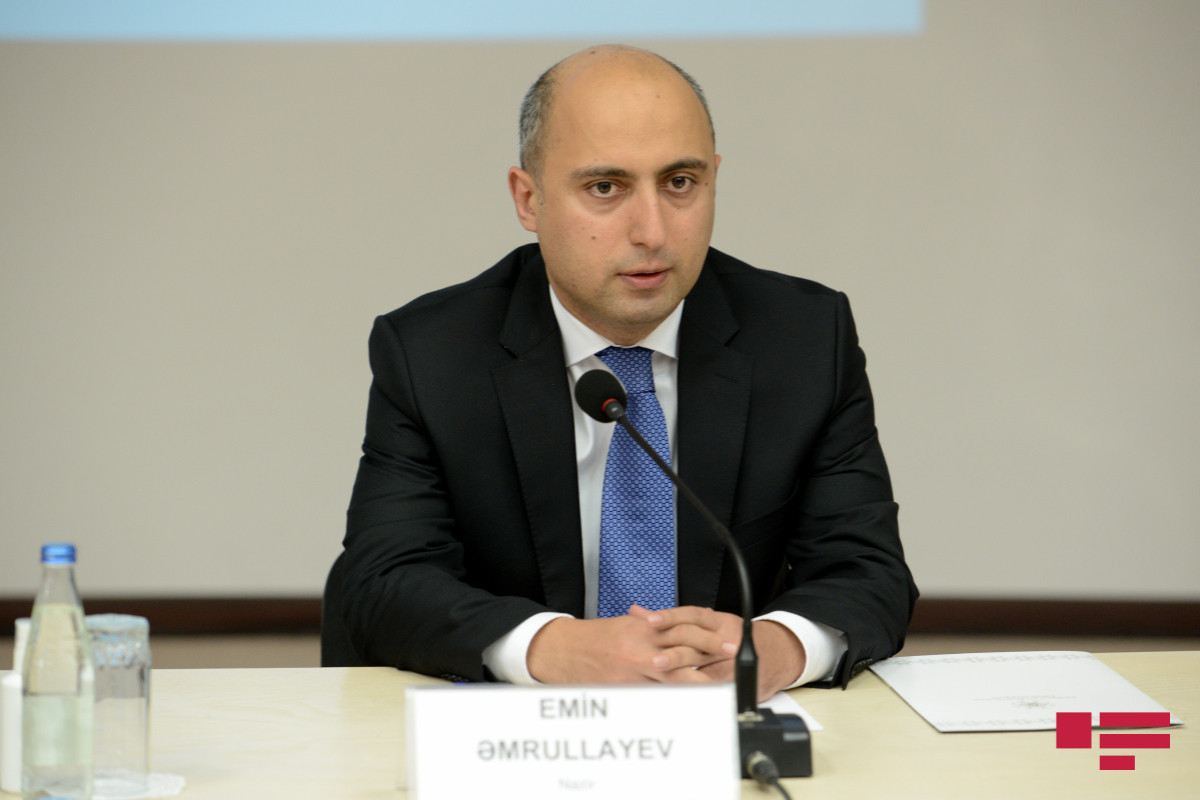 Emin Amrullayev, Azerbaijan's Minister of Education