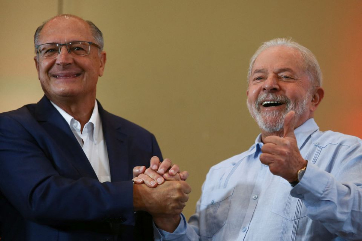 Luiz Inacio Lula da Silva, Brazil's former President and Geraldo Alckmin, Sao Paulo's former governor