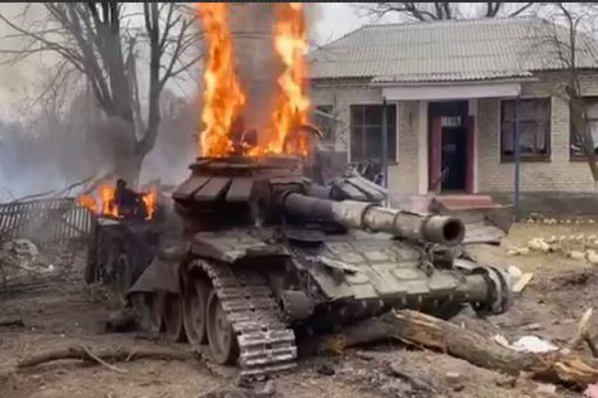 Russia lost more than 500 tanks in the Ukraine war