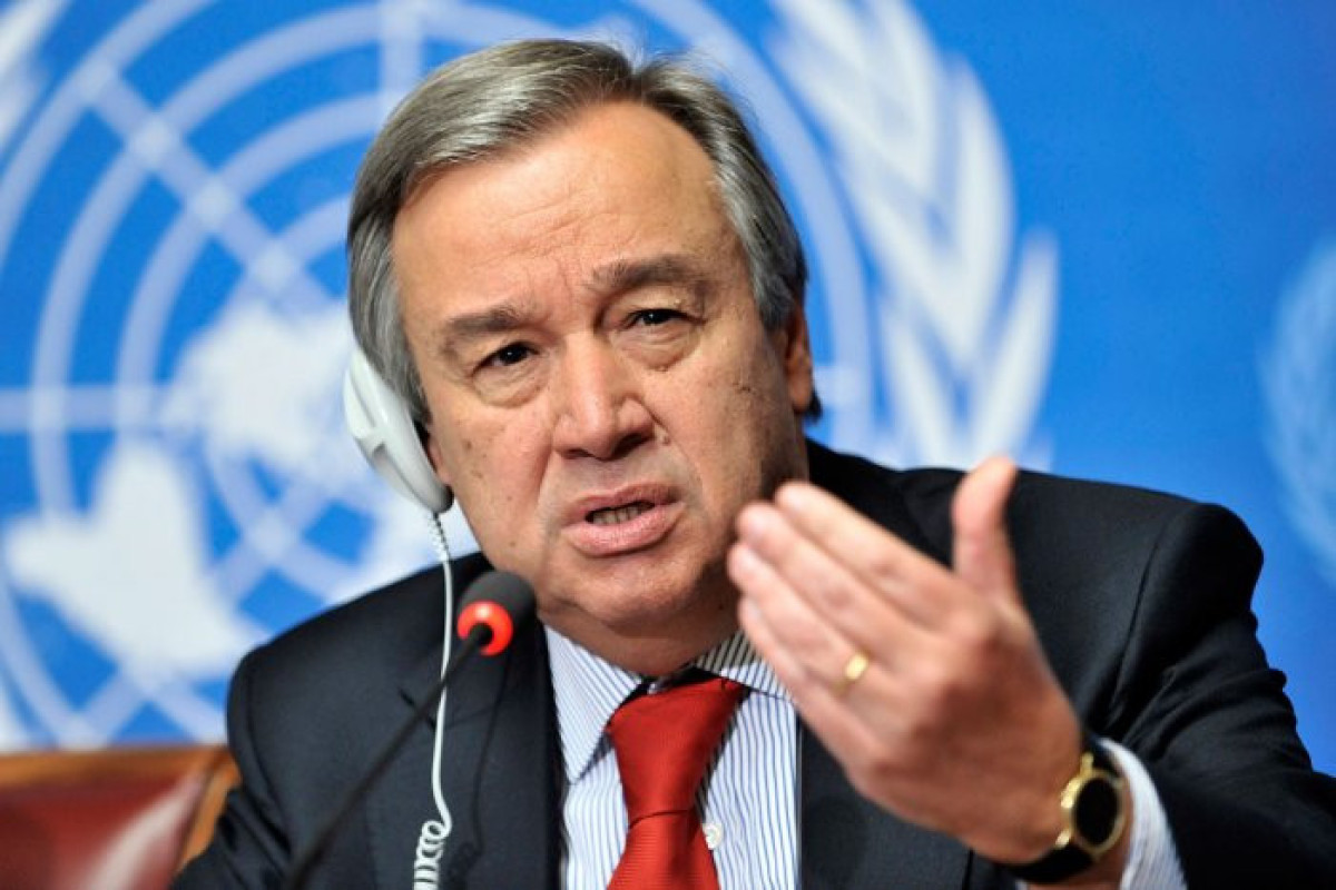 UN Secretary-General Antonio Guterres